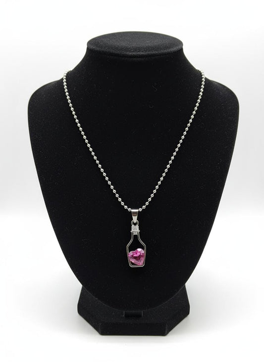 Ethereal Butterfly Charm Necklace – Silver-Toned Delicate Chain