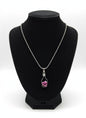 Ethereal Butterfly Charm Necklace – Silver-Toned Delicate Chain